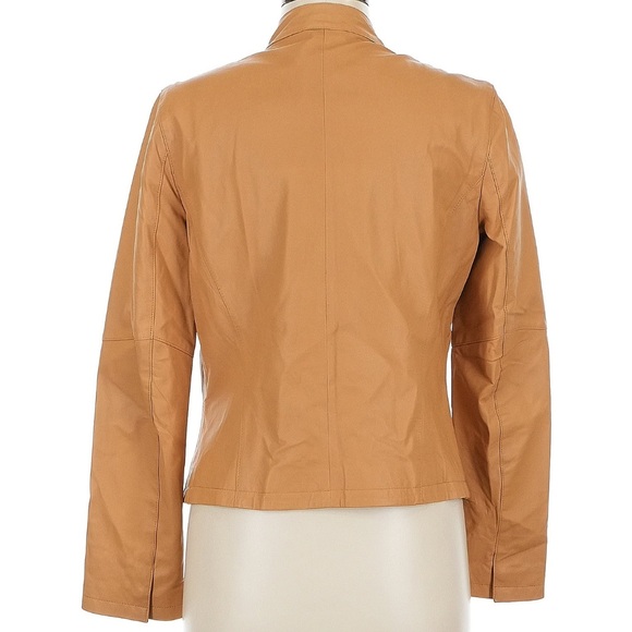 NWT J. McLaughlin Robario Lamb Napa Leather Jacket - Picture 2 of 11